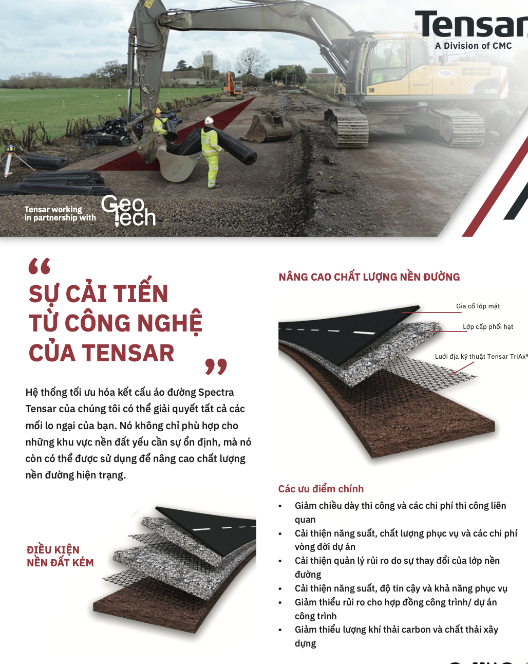Pavement Optimisation System From Tensar Technology Flyer