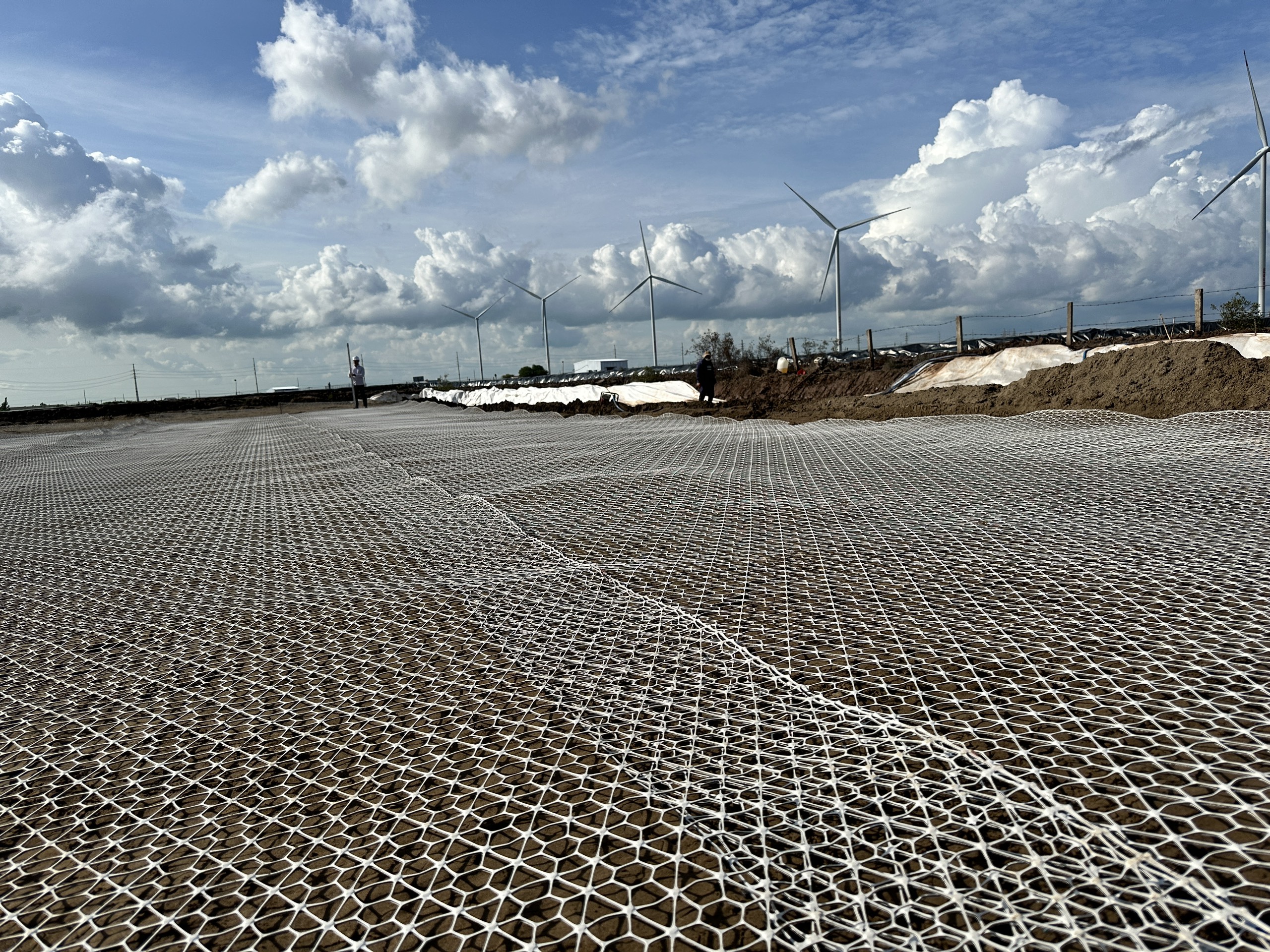 Sàn công tác Dự án Điện gió Hacom Hòa Bình 5 image